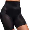 Shapewear Tummy Control Womens High Waisted Body Shaper Shorts Underwear Girdle for Thigh Slimmer Butt Lifting (Black)