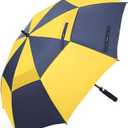 Vented Golf Umbrella 54/62/68 Inch Automatic Extra Large Windproof Oversize Stick Rain Umbrellas For Man and Woman Can Shade For Golfer And Family
