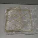 Wall-Mounted File Organizer, Metal Wall File Holder, Magazine Rack, Space-Saving Design, Ideal for Home Office, Workspace, and Study Room Organization (Gold)