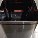 iTouchless 50 Liter / 13 Gallon Sensor Dog-Proof Kitchen Trash Can with Lid Lock and AbsorbX Odor Filter, Touchless Lid, Stainless Steel Garbage Recycling Bin for Kitchen, Home, Office, Business