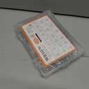 550pcs Wood Screws Set,Diameter 3-5.5 #4-#12 304 Stainless Steel Phillips Countersunk Sheet Metal Self Tapping Screw Assortment kit,Rust-Proof, High Strength, for Metal, Wood & Outdoor Projects