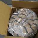 8 Pcs Polyester Brown Cabana Stripe Large Bath Towel Set-2 Bathroom Towels,2 Hand Towels,4 Washcloths Lightweight 600GMS Bath Sheet Absorbent Shower Towel Quick Dry Beach Chair Spa Gym Hotel Towels