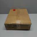 Stainless Steel Cat Litter Box, Odor Free Metal Litter Box with High Sides Lid, Open Top Low Entry Litter Pan Include Scoop Easy Cleaning Anti-Scratch Kitty Cat Box Anti-Urine Leakage, Non-Sticky, M (Light Grey(17.5 in))