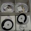 Google Nest Cam Outdoor (Wired, 2nd Gen) - 2 Pack - Security Camera with 2K Video and Gemini, Night Vision, 2-Way Audio - Works with Google Home - 2025 Model - Snow