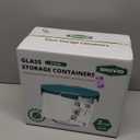 [UPGRADED LID] 6 Sets 3 Cup Glass Meal Prep Containers with Lids, Food Storage Bowl Jars for Leftover Lunch Meal Oats Salad Soup Fruit Snack Yogurt - Microwave, Oven, Freezer Safe, BPA Free