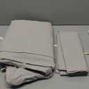 JIYUAN Oversized Queen Duvet Cover Set, 3-Piece - 100% Washed Cotton, Linen-Like Soft & Breathable with Zipper Closure, Includes 98x98 Inch Cover & 2 Pillowcases, Heathered Linen