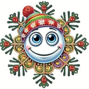 2 x Tontut Diamond Art Painting Kits, Happy Snowball Flower Special Diamond Art, Perfect for Home Wall Decor and Gift Giving