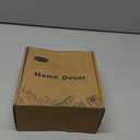 Rejomiik Foaming Soap Dispenser Thick Glass Foam for Bathroom or Kitchen Sink, 12.7 oz Clear Pump Bottles for Hand soap, Body Wash, Black 2 Pack