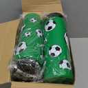 6 Pack Soccer Party Tablecloth Soccer Birthday Decorations Sports Party Table Covers Football Table Cloth Football Themed Birthday Parties Decorations for Sport Themed Parties Supply 51 x 86 Inch