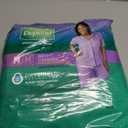 Depend Night Defense Adult Incontinence Underwear for Women, Disposable, Overnight, Medium, Blush, 15 Count, Packaging May Vary