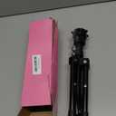 FUTAI Mini Adjustable Wig Stand Tripod Metal Holder for Mannequin Head Canvas Foam Head Hairdresser Practice Cosmetology Braiding Styling Salon Display