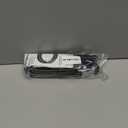 Mayerzon Martingale No Pull Collar for Medium Large Dogs, Walking Training Collar for Dogs German Shepherd Boxer Rottweiler That Pull, Reflective, with 360 Swivel Ring and Release Buckle(M, Black) (Medium,2.5mm,15.75''-17''Neck)