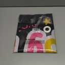 Happy Birthday Banner Graffiti-Style Backdrop Colorful Paint Splatters 118x20 inches Vibrant Party Decor Supplies Fun Celebration Decoration Party Photo Backdrop Wall Hanging Banner