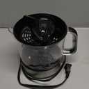 Elite Gourmet ETS623 BPA-Free 40-Watt Electric Citrus Juicer, Compact, Large Volume, Pulp Control, Oranges, Lemons, Limes, Grapefruits with Easy Pour Spout, 24oz, Black/Stainless Steel