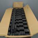 SUPERJARE 0.56'' Thick 12 Pcs 48 Sq Ft Rubber Top Exercise Equipment Mats, High Density EVA Foam Mats with Rubber Top, Interlocking Gym Flooring for Home Gym, Protective Workout Mat, Black/Blue