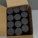 2 Pack Under Door Draft Stopper - Bottom Door Gap Filler & Seal - Fits 30 to 36 Door, Block Cold Air, Noise, Sound, Wind, Bugs, Easy to Install, Double Side Block, No Adhesive, Black