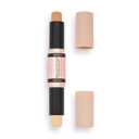 Revolution Beauty London, Fast Base Contour Stick, Dual Ended, Sculpts & Defines Face, Lightweight, Blendable, Light, 2 X 0.15 Oz (0.3 Ounce (Pack of 1))