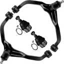 SCITOO 4pcs Front Suspension Kit For Jeep Liberty 2008-2012 For Dodge Nitro 2007-2011 (w/Parts Upper Control Arm and Ball Joint, Lower Ball Joint)