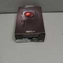 ELECOM DEFT PRO Trackball Mouse, Wired, Wireless, Bluetooth 3 Types Connection, Ergonomic Design, 8-Button Function, Red Ball, Windows11, MacOS (M-DPT1MRXBK)