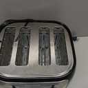 BLACK+DECKER 4-Slice Toaster, Extra Wide Slots, 7 Shade Settings, 1400 Watts, Frozen and Bagel Buttons, Toast Shade Selector, Extra Lift