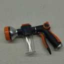 Garden Hose Nozzle,8 Patterns Hose Sprayer High Pressure,Heavy Duty Dog Wash,Metal Water Hose Nozzle with Soap Dispenser,Car Wash Foam Gun