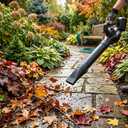 Fit Flat End Nozzle, Lightweight ABS PC Replacement Attachment for Cordless Leaf Blowers, Enhanced Airflow Design for Wet Leaves and Debris Clearance