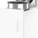 6L Stainless Steel Warm Mist Humidifier with Easy Clean and Warm Steam Function, Healthy Air Mist Humidifiers for Bedroom Living Room, with Sleep Mode and Auto-off Setting