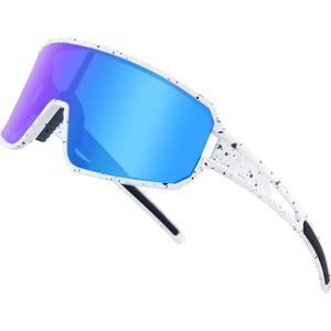 Sports Sunglasses Polarized Cycling Glasses UV Protection Eyewear Goggles Biking Shade for Softball for Man and Women