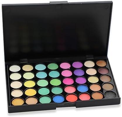 Didiseaon Color Eyeshadow Palette Smooth Matte Shimmer Pigmented Makeup for Daily and Professional Use Suitable for All Skin Tones