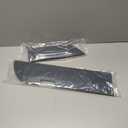 Back Seat Anti-Kick Mats Compatible with Toyota Land Cruiser Prado 250 LC250 J250 2025 2024 Stainless Steel Rear Seat Anti-Kick Pad (Back Seat Anti-Kick)