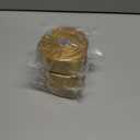 3 x 1-1/2 inch Champagne Gold Ribbon for Gift Wrapping 50 Yards Perfect Wedding Party Wreath Sewing DIY Hair Accessories Decoration Floral Hair Balloons Other Projects