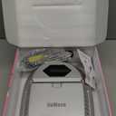 UV LED Nail Lamp Professional, 72W Cordless Nails Lamp with Fan, LED Nail Light for Gel Nails, Nail Dryer with 45 Beads, Perfect for Salon Manicure, Pedicure(Silver)