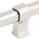 Amerock | Cabinet Knob | Polished Nickel | 2-3/8 inch (60 mm) Length | Remington | 1 Pack | Drawer Knob | Cabinet Hardware