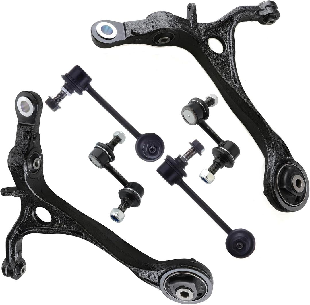 SCITOO 6pcs Suspension Kit For 2007-2008 For Acura TL w/Suspension Parts Lower Control Arm Sway Bar End Link