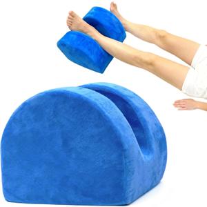 Knee Replacement Pillow for Surgery Recovery, Post Op Leg Elevation and Abductor Cushion with Memory Foam, Reduces Pain, Maintains Alignment for Sleeping