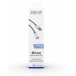 ZGear 4 foot Braided Charge Cable