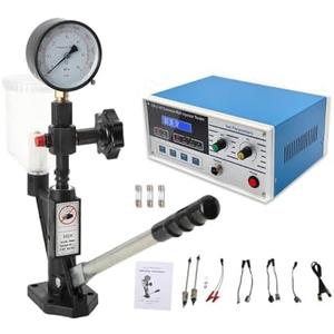 EODSAD CR-C Common Rail Injector Tester Kit Common Rail Injector Testing Machine with 600Bar Diesel Injector Tester 8000PSI Diesel Fuel Injector Nozzle Tester (Kit)