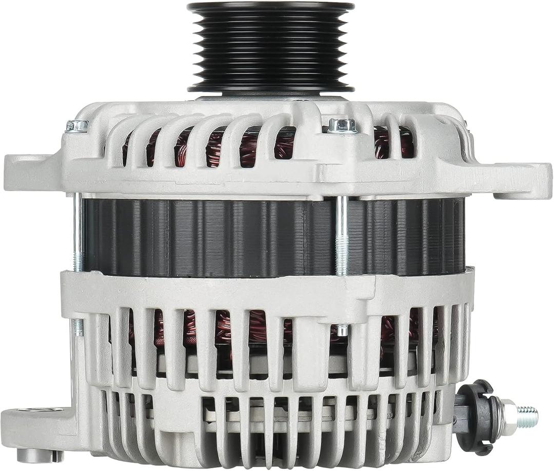 New Alternator for V6 3.5L Nissan Altima 2007-2010, Murano 2009-2014, Maxima 2009-2010, Quest 2011-2017, 11341N, 12864, 2104255