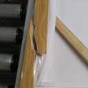 vgrozirh Framed Ready to Hang Wall Art Foggy Forest Black and White Wall Art Nature Landscape Mountain Photographic Printed on Canvas for Bedroom Living Room Office Home Decor 30"x60"