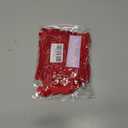 Red Velvet Ribbon Christmas Bow 5 x 7 Inches Premade Red Bows for Christmas Tree Hanging Decorations Gift Wrapping Wreaths Crafts Outdoor Indoor Home Decor Wedding, Pack of 24