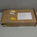 Rywuanku Tall Brushed Nicklel Bathroom Faucet Waterfall Spout, Single Handle Sink Faucet with Pop-up Drain & Deck Plate, Modern 1 Hole Vanity Faucet for RV, Farmhouse, Camper or Bathroom