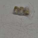 PATIKIL 1/2 Inch Female Flare x 5/8 Inch Male Flare Connectors, 3pcs SAE 45 Degree Brass Adapters Pipe Fitting for Air Gas Line Refrigeration HVAC