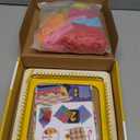 DREMTOY Metal Weaving Loom Kit Toys, DIY Crafts Projects for Kids and Adults, Gift Ideas for Girls 6-12 Years, Easy Potholder Loom Knitting for Beginners, Includes 9 Colors, 288 Craft Loops