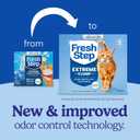 Fresh Step Advanced Extreme Multi Cat Clumping Litter with Febreze Freshness, Low Dust, Odor Control with Ammonia Block Tech, Compatible in Automatic Litter Boxes, 37 lbs. (2 x 18.5 lb)