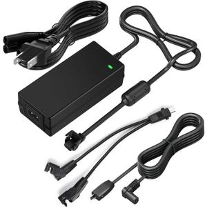 [4-Piece] Power Recliner Power Supply for Recliner, Lift Chair and Sofa, Universal Dual Power Supply Transformer with 2-pin 29V 2A Power Adapter, DC Extension Cable, Y Splitter Cord and AC Power Cord