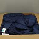 Bedsure King Size Comforter Set - Navy Soft Bedding for All Seasons, Cationic Dyed Bed Set, 3 Pieces, 1 King Size Comforter (104"x90") and 2 Pillow Shams (20"x36"+2")