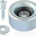 GoaMotors Drive Belt Tensioner Pulley Idler Kit 16620-31031 Compatible with Lexus ES GS IS RC RX Fit for Toyota FJ Cruiser Highlander RAV4 III Sienna Venza