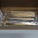 Ravinte 10 Pack Solid 5 Inch Square Cabinet Handles - Champagne Bronze Pulls for Drawers and Kitchen Cabinets - Hardware