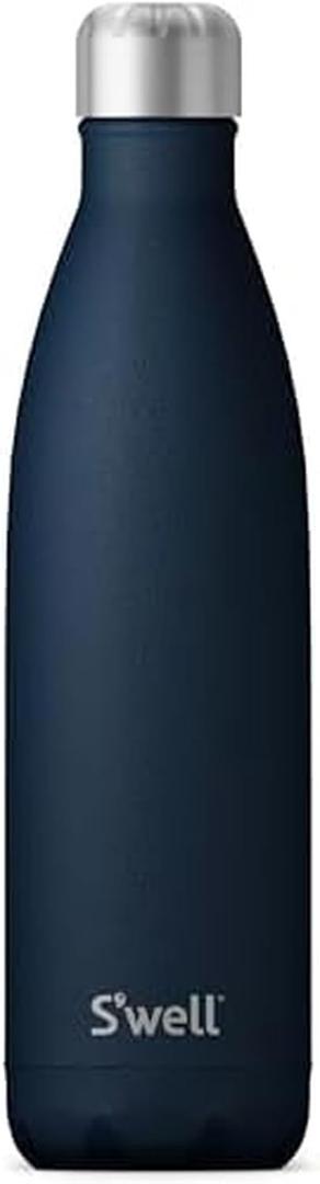 S'well Stainless Steel Water Bottle, 25oz, Azurite, Triple Layered Vacuum Insulated Containers Keeps Drinks Cold for 48 Hours and Hot for 24, BPA Free, Perfect for On the Go