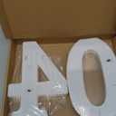 40th Birthday Decorations Woman Man,Marquee Numbers for 40th Wedding Anniversary Decorations,Light up Numbers 40 Sign for Party Backdrop Wall Decor,40 Birthday Centerpieces Table Decoration